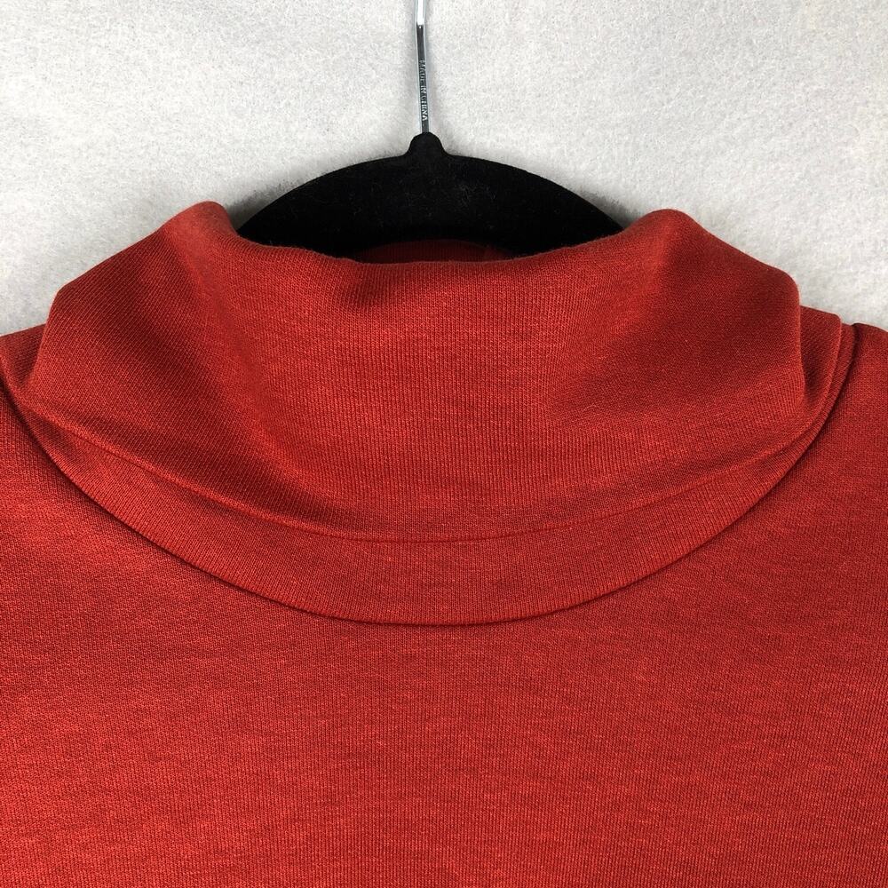 Zara Women's Size Medium Sweater Shift Dress Orange - Picture 2 of 7